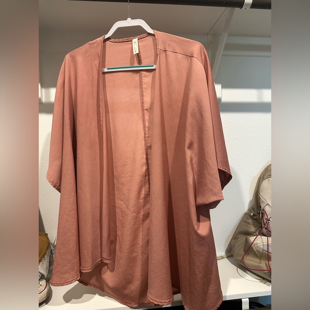 Rust Kimono Cardigan